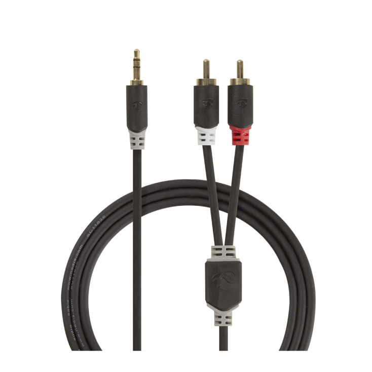 KABL AUDIO 3.5MM NA 2 ČINČA 5M CABW22200AT50