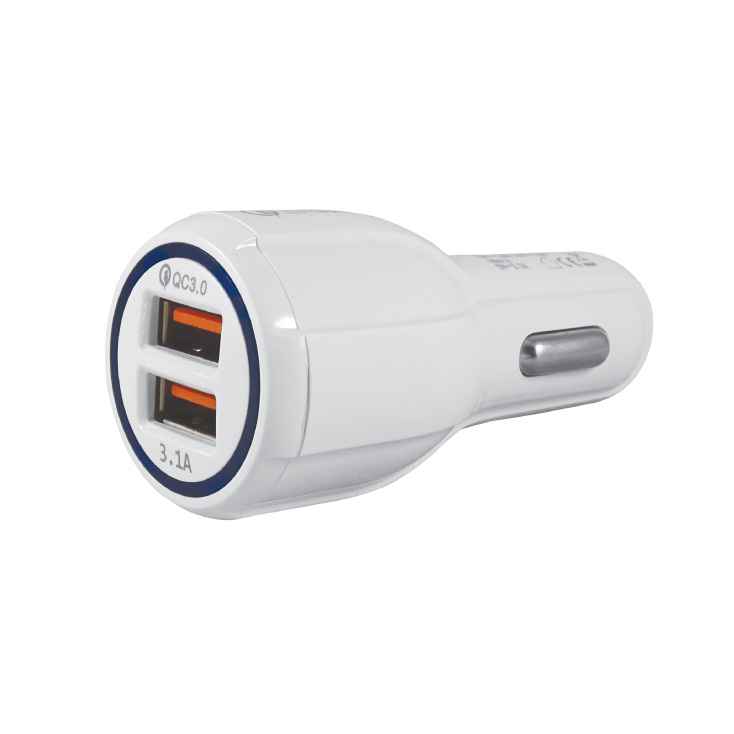 AUTO PUNJAČ USBP348 2XUSB 3.1A PROSTO
