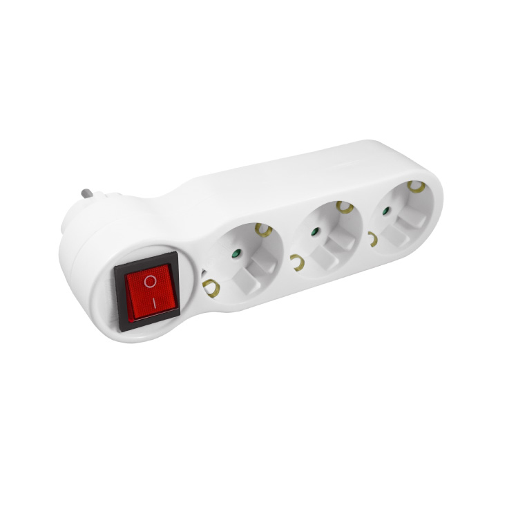 RAZDELNIK NVK103/WH-P 220V 3XŠUKO SA PREK.
