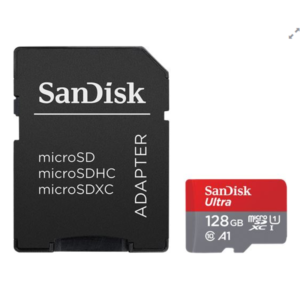 MICRO SD 128GB + ADAPTER SDSQUAB-128G-GN6MA SANDISK