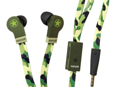 SLUŠALICE MAXELL FLAT WIRE CAMO
