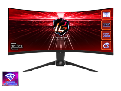 MONITOR 34″ PG34WQ15R2B ASROCK