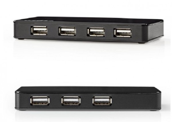 HUB UHUBU2730BK USB 2.0 7-PORT - Slika 2