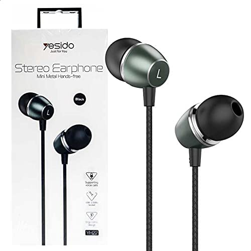 SLUŠALICE 3.5mm YH-22 YESIDO CRNE