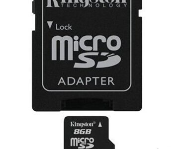 MEMORIJSKA KARTICA SDHC 8GB CLASS 4+ ADAPTEER AUSDH8GCL4-RA