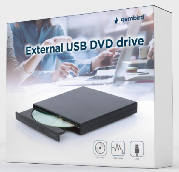 EKSTERNI ČITAČ-REZAČ DVD-USB-04 GEMBIRD - Slika 2