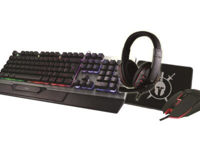 SET TASTATURA+ MIŠ + SLUŠALICE + PODLOGA COMBAT 4U1 GAMING MS