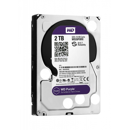 HARD DISK 2TB WD PURPLE 64MB WD20PURZ