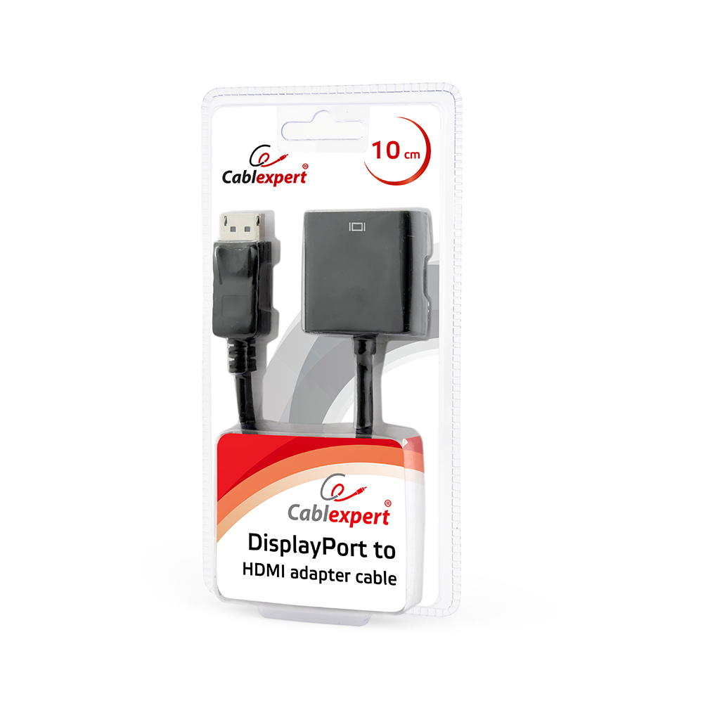 ADAPTER DISPLAYPORT -HDMI GEMBIRD AB-DPM-HDMIF-002 10CM