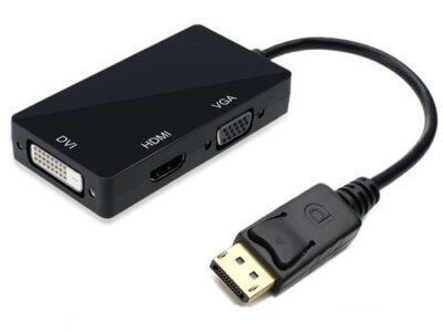 ADAPTER DISPLAYPORT NA HDMI+VGA +DVI DP-DHV103