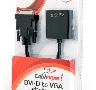 ADAPTER DVI-D-VGA AB-DVID-VGAF-01 20cm  GEMBIRD