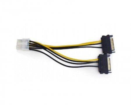 ADAPTER PCI-E VGA 8 PIN-2X SATA