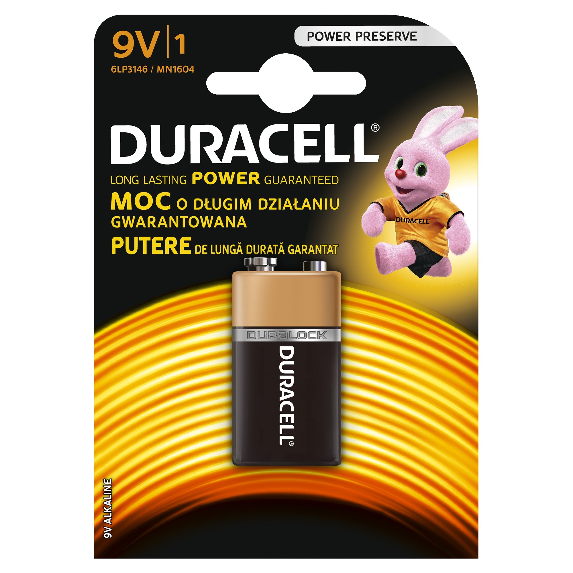 BATERIJA DURACELL 9V