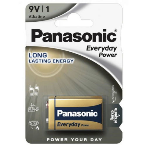 BATERIJA PANASONIK 9V ALKALNA