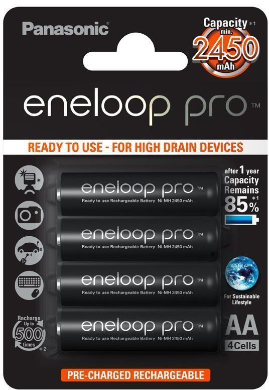 BATERIJA PANASONIC ENELOP PRO AA MH BK-3HCDE/4BE