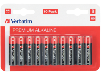 BATERIJA VERBATIM AA LR6 1.5V BLISTER 10 ALKALNE