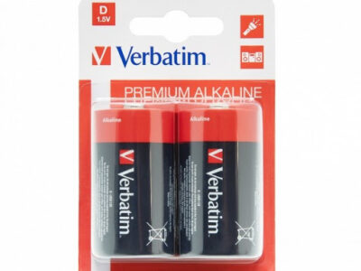 BATERIJA VERBATIM R20 ALKALNA