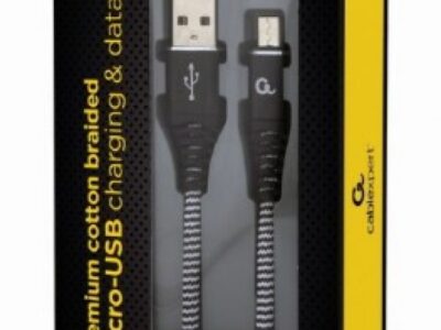 KABL USB MICRO CC-USB2B-AMmBM-1M-BW GEMBIRD