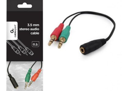 ADAPTER CCA-418 3.5mmx2x3.5mm GEMBIRD