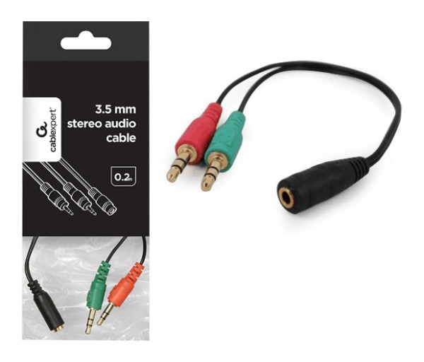 ADAPTER CCA-418 3.5mmx2x3.5mm GEMBIRD