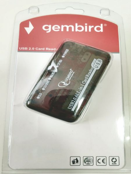 ČITAČ KARTICA GEMBIRD FD2-ALLIN1-BLK