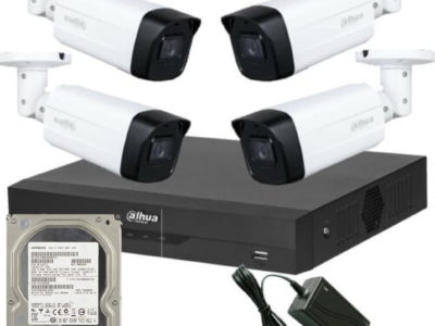 DAHUA SET-1 4 KAMERE FUL HD-DVR+ HDD 3TB + NAPAJANJE