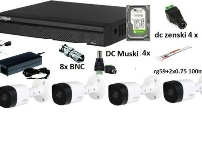 Dahua SET-01 4 kamere + DVR FULL HD 2TB
