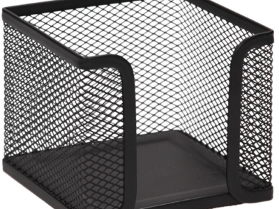 DRŽAČ KOCKA BLOK CRNI