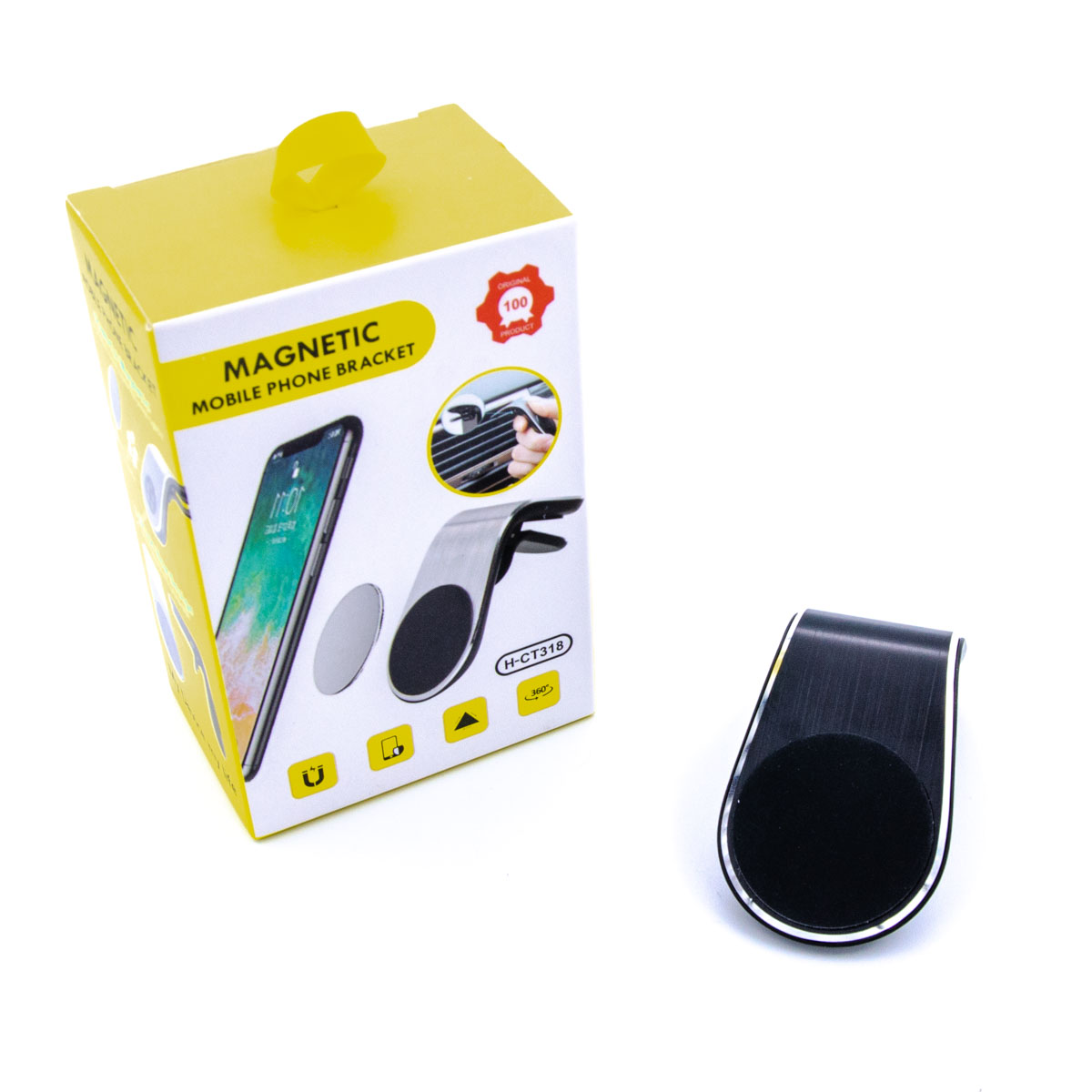 DRŽAČ ZA MOBILNI MAGNETIC H-CT318 CRNI