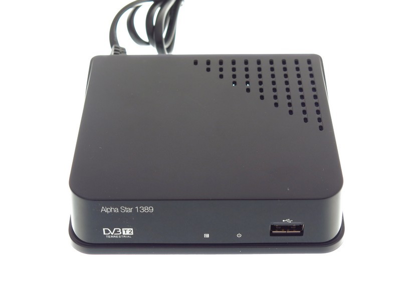 DVB T2 SET TOP BOX ALPHA STAR 1389
