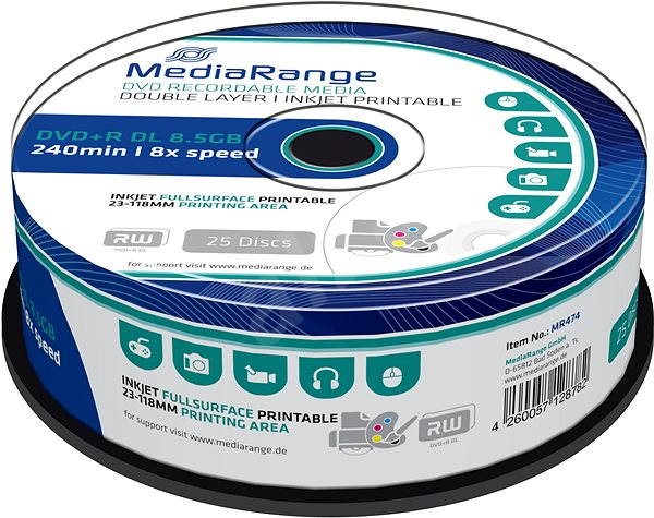 DVD-R MEDIARANGE PRINT