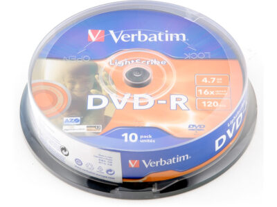 DVD-R VERBATIM SLIM LIGHTSCRIB