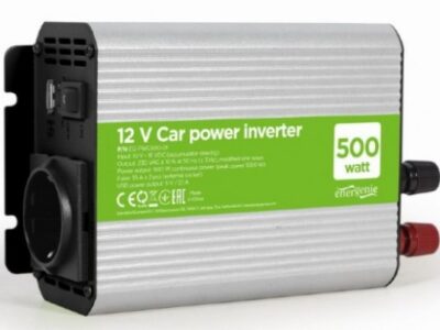 AUTO INVERTER EG-PWC500-01 DC/AC 500W+USB GEMBIRD