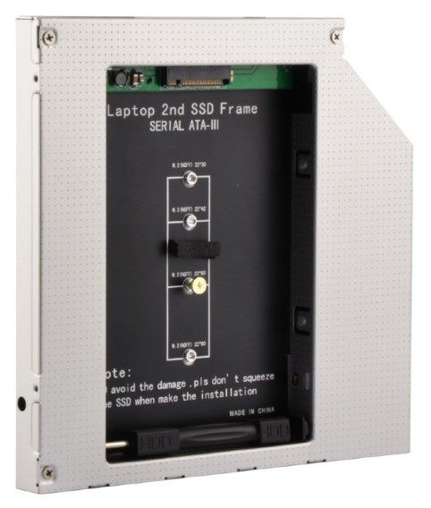 FIOKA ZA MONTAŽU SSD M.2 5.25″ 12.7mm