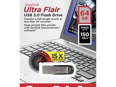 FLASH 64GB SDCZ73-064G-G46 SANDISKA ULTRA FLAIR
