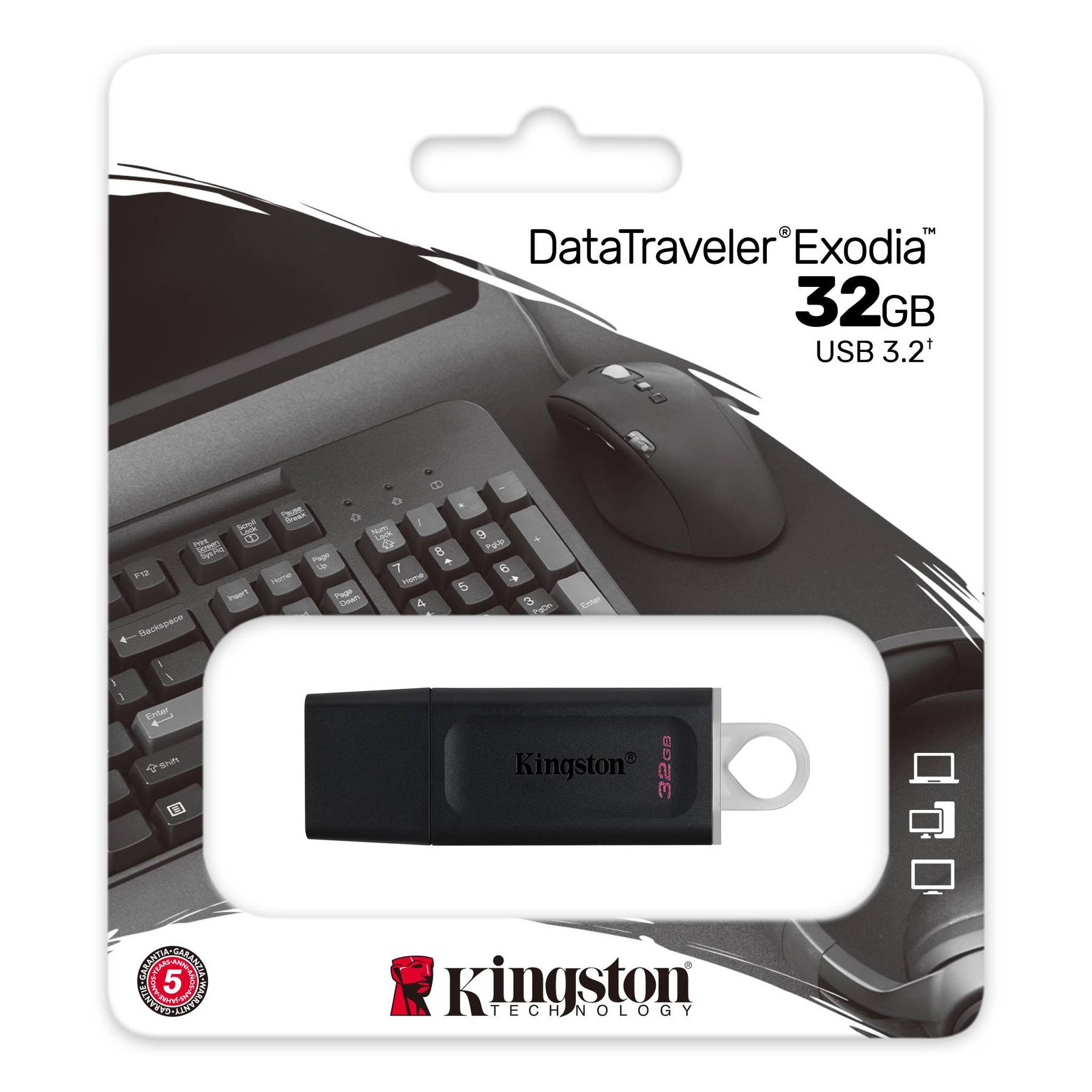 FLASH USB KINGSTON 32 GB DTX/32GB