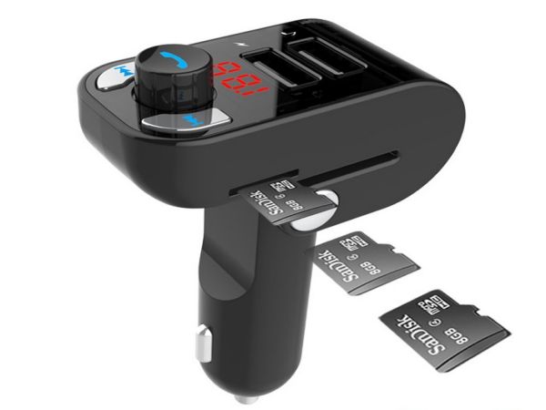 FM TRANSMITER BTT-02 BLUETOOTH CARKIT GEMBIRD