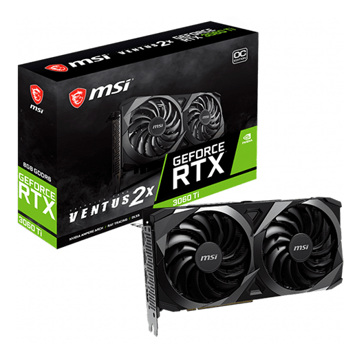 GRAFIČKA KARTA MSI RTX 3060 TI VENTUS 2X 8GB