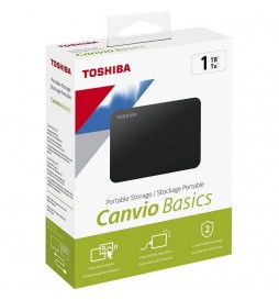 HARD DISK 2.5″ 1TB HDTB410EK3AA CANVIO BASICIS TOSHIBA