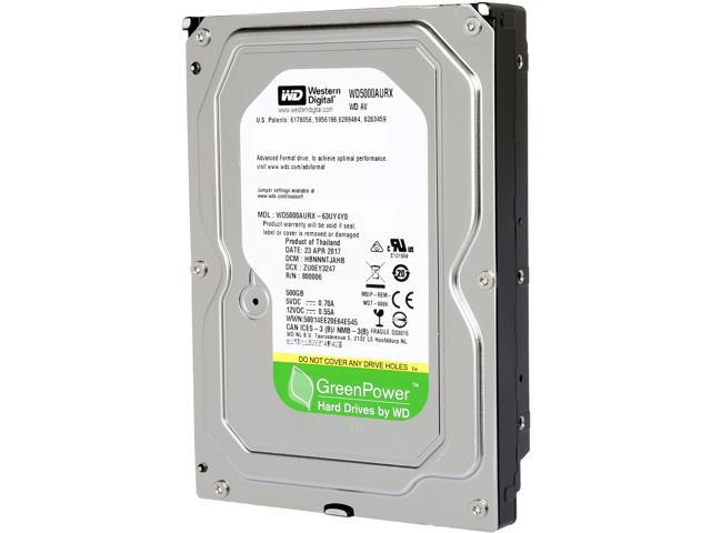HARD DISK 500GB 3.5″ WD5000AURX-63UY4Y0