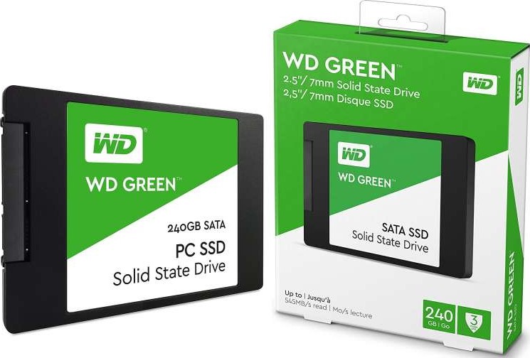 SSD WD WDS240G2G0A 240GB GREEN