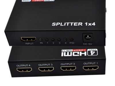 HDMI SPLITER 1/4 1080P 3D V1.4 AKTIVNI 55-002