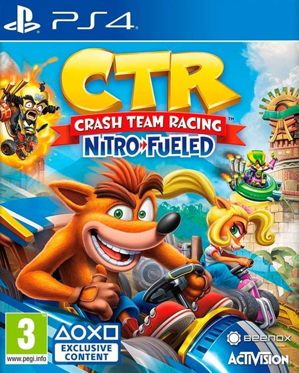 IGRICA ZA PS4 CRASH TEAM RACING NITRO FUELED
