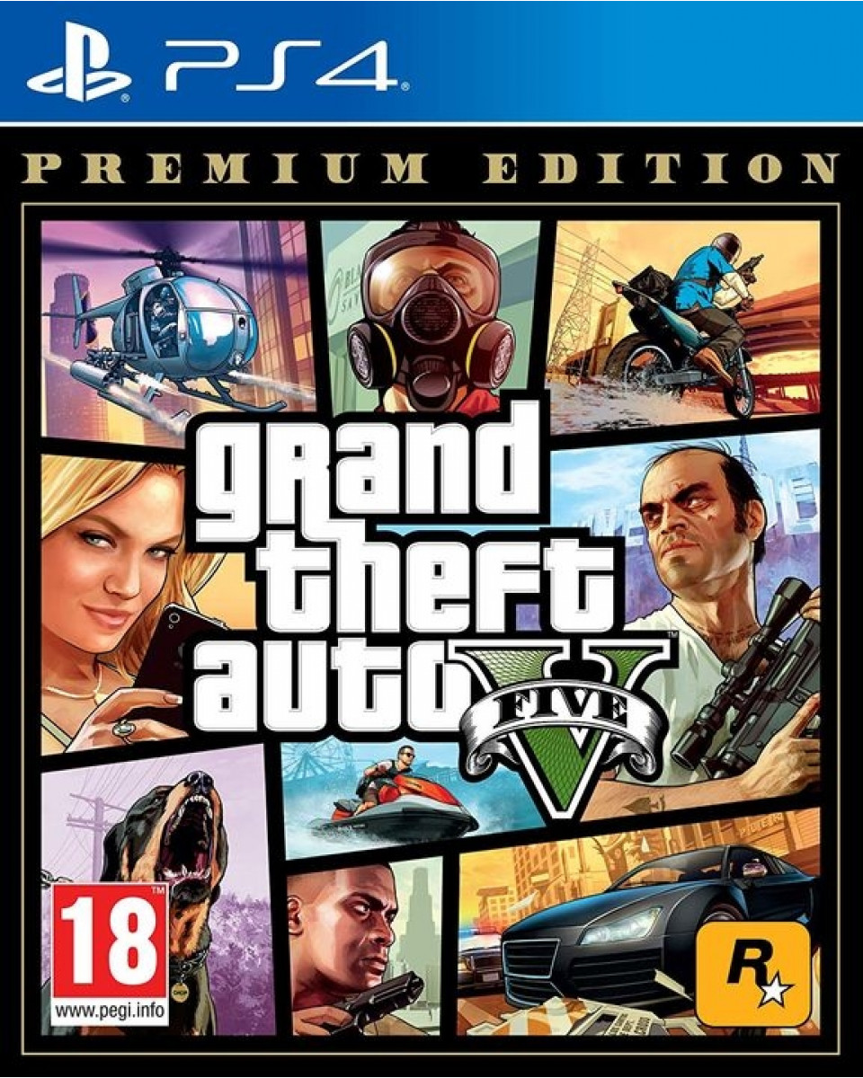 IGRICA ZA PS4 GRAND THEFT AUTO 5 PREMIUM EDITION
