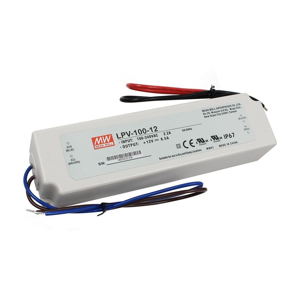 ISPRAVLJAČ MW LPV 100-12V 100W-8.5A