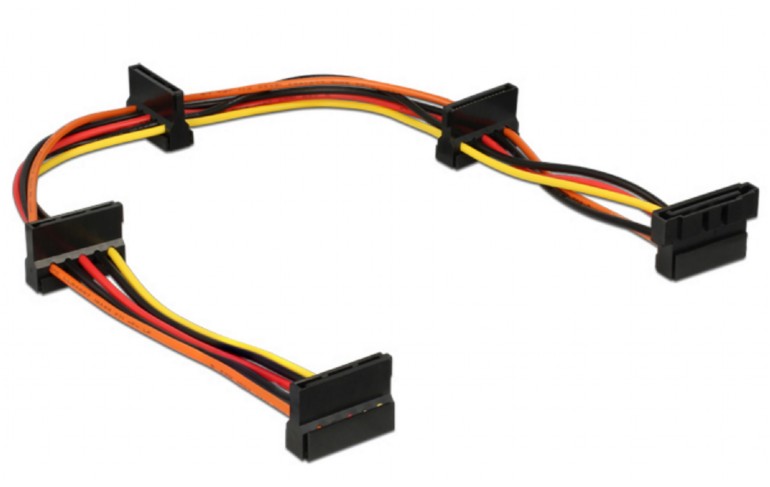 KABL 4-PORT SATA POWER EXTENSION CC SATAMF-03