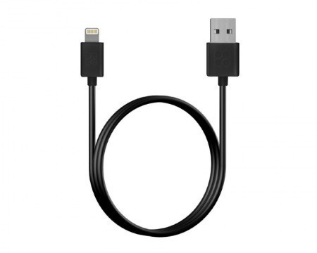 KABL USB ZA IPHONE 5/6 2M CRNI
