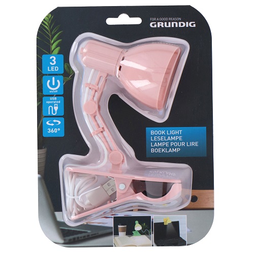 LAMPA 3LED PINK GRUNDIG