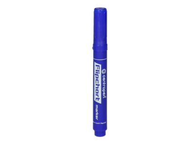 MARKER FLIPCHART PLAVI OKRUGLI CP85500106