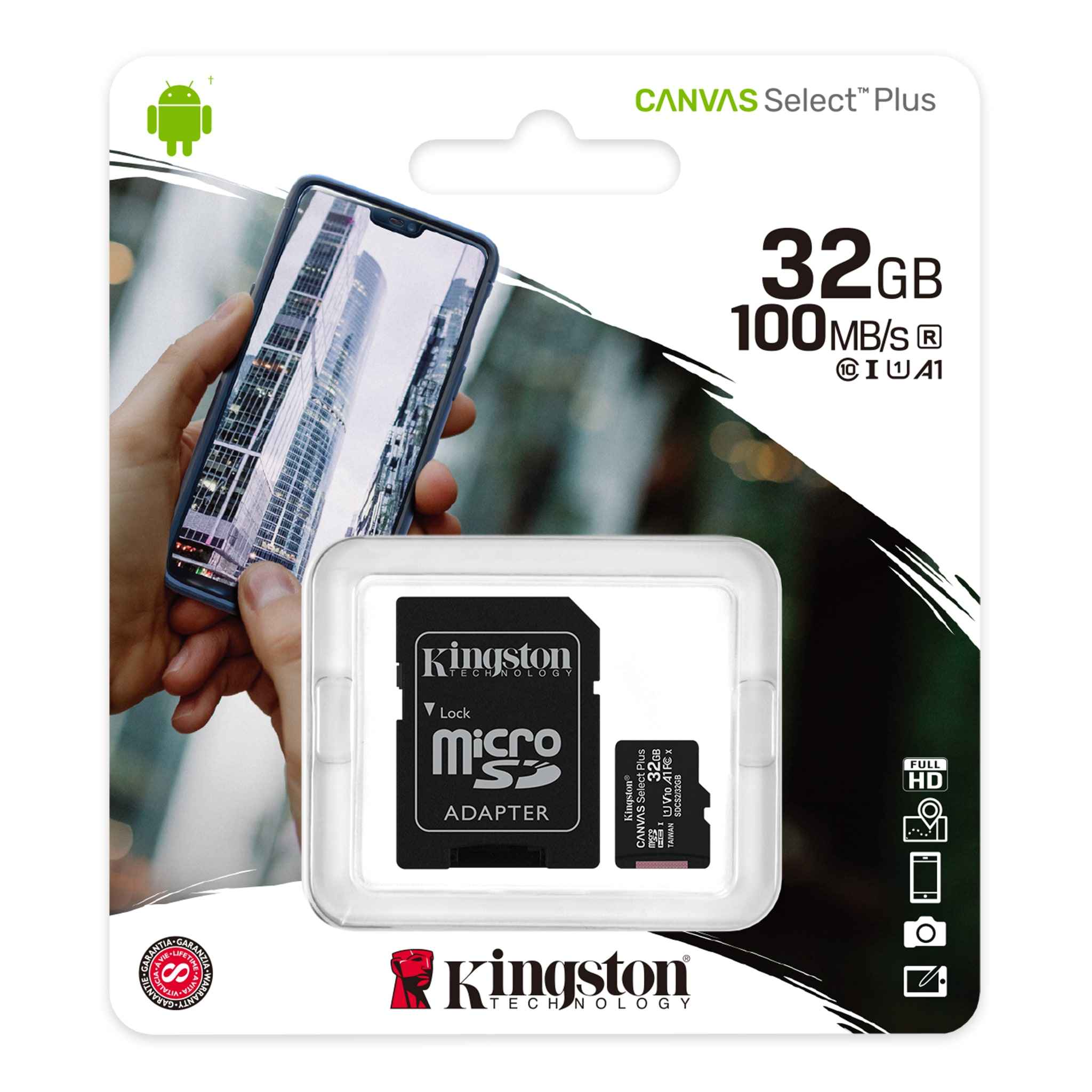 MEMORIJSKA KARTICA SDCS2/32GB 32GB SA ADAPTEROM KINGSTON